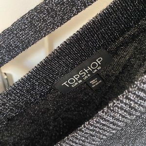 TopShop sparkly long sleeve shirt! Was barley used and just like new!